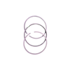 VEH19200 186F PISTON RING SET