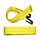 HAR8874 75MM LIFTING SLINGS 1METER YELLOW