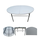 HAR8886 150cmx150cm Round Plastic Table