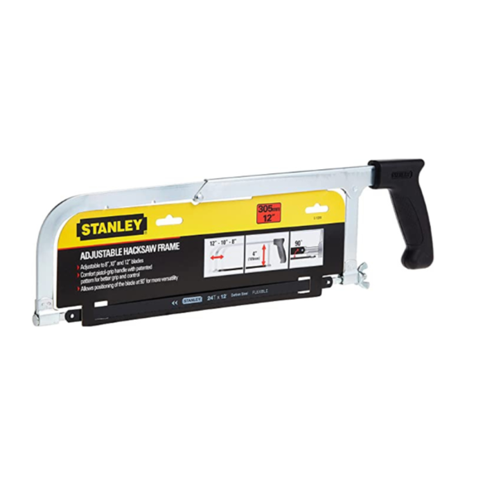 STANLEY HAR8953 SAW HACK ADJUSTABLE 12" 15-200