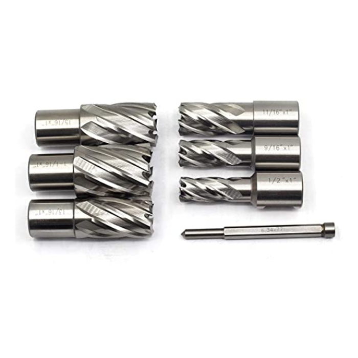 OSCARBIDE TOOLS HAR9154 6 PCS ANNULAR CUTTER SET 9/16" TO 1" MAG DRILL KIT CC6SET-1