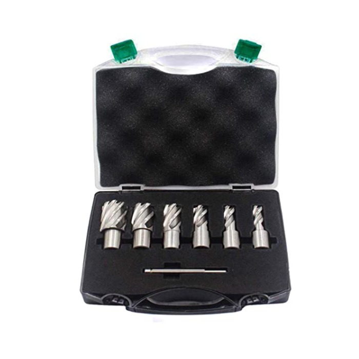 OSCARBIDE TOOLS HAR9154 6 PCS ANNULAR CUTTER SET 9/16" TO 1" MAG DRILL KIT CC6SET-1