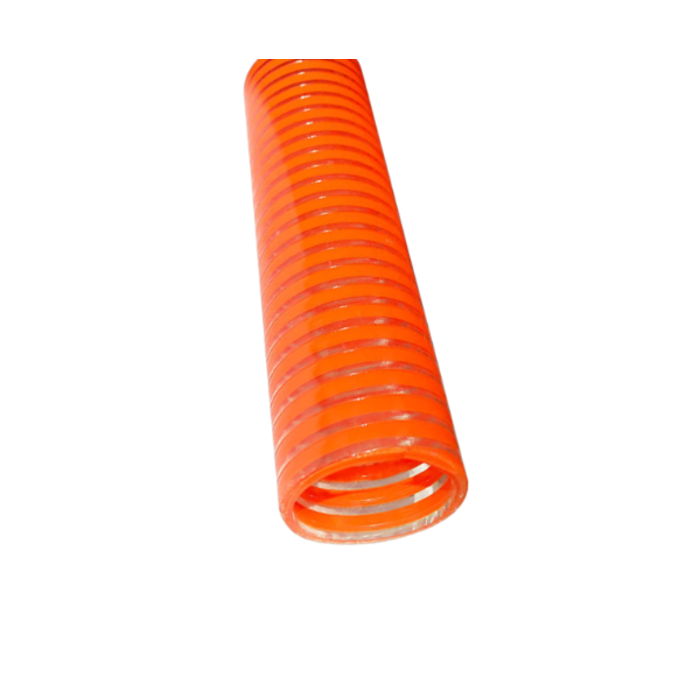 HAR8963 6'' PVC SUCTION HOSE (ORANGE COLOR) 32FT PER ROLL-SOLD BY 10FT AND ABOVE WNR