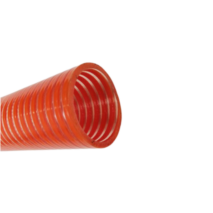 HAR8963 6'' PVC SUCTION HOSE (ORANGE COLOR) 32FT PER ROLL-SOLD BY 10FT AND ABOVE WNR