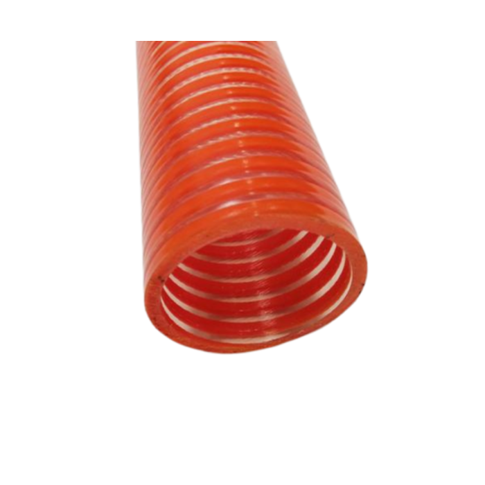 HAR8963 6'' PVC SUCTION HOSE (ORANGE COLOR) 32FT PER ROLL-SOLD BY 10FT AND ABOVE WNR