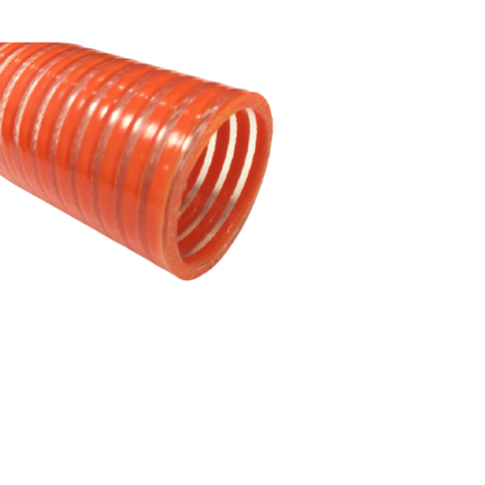 HAR8970 4" ORANGE SUCTION HOSE ID100MM OD114MM(100FT PER ROLL)-SOLD BY 10FT AND ABOVE