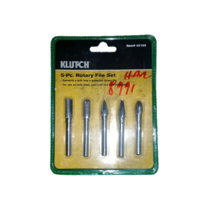 KLUTCH HAR8991 KLUTCH HIGH SPEED ROTARY TOOL 5PC SET 42133
