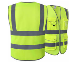 HAR8996 SAFTEY VEST GREEN XL