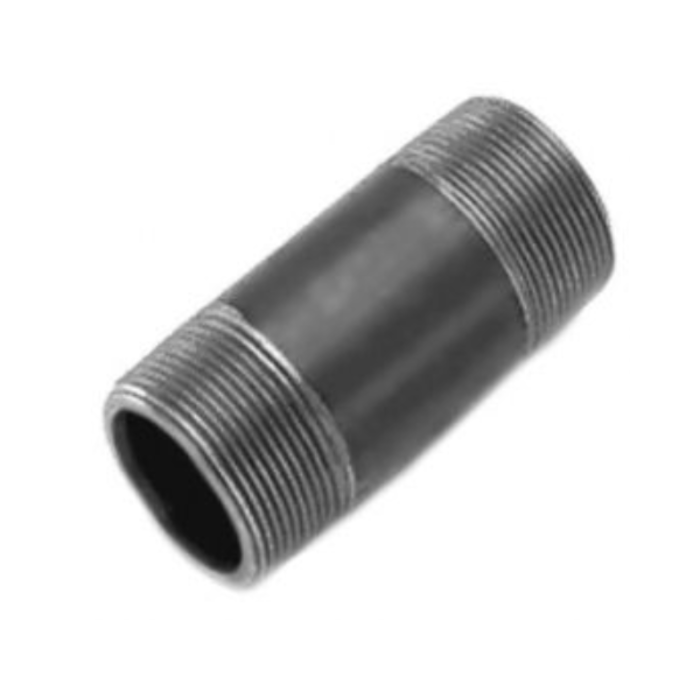HAR9022 STANDARD BLACK STEEL PIPE NIPPLE 2 1/2" SIZE 4" LENGTH