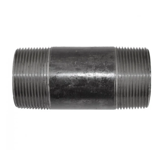 HAR9022 STANDARD BLACK STEEL PIPE NIPPLE 2 1/2" SIZE 4" LENGTH