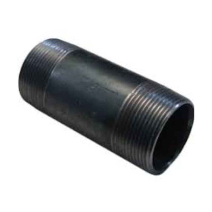 HAR9023 3" X 4" LENGTH BLACK STEEL PIPE NIPPLE