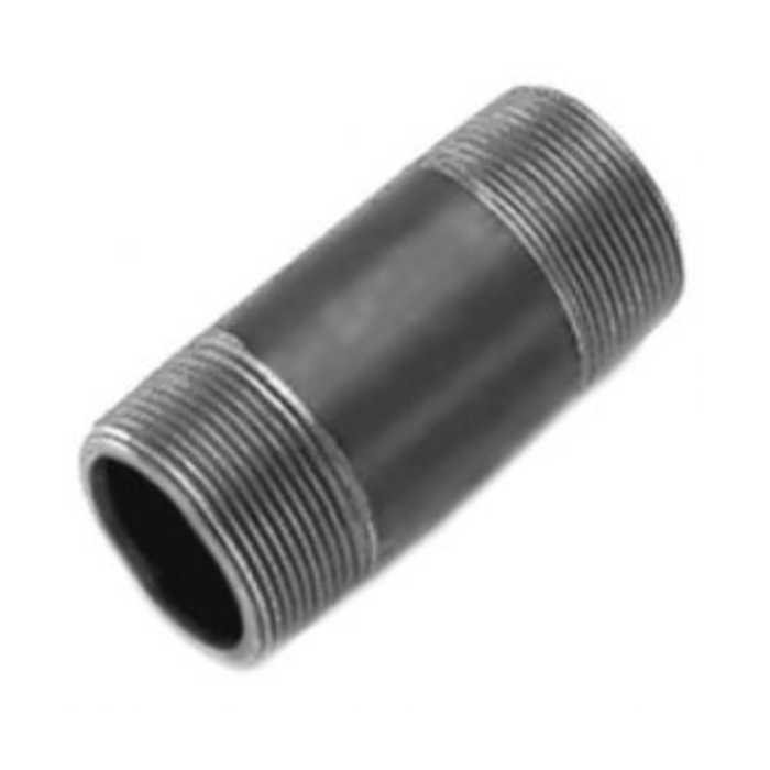 HAR9023 3" X 4" LENGTH BLACK STEEL PIPE NIPPLE