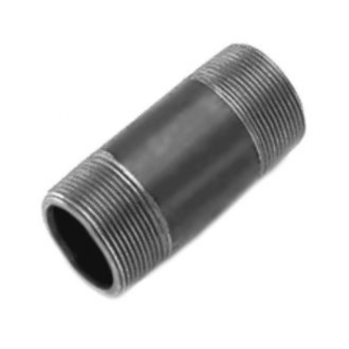 HAR9023 3" X 4" LENGTH BLACK STEEL PIPE NIPPLE