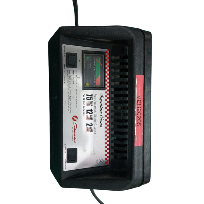 VEH20205 CHARGER/BATTERY 75/12/2AMP 127