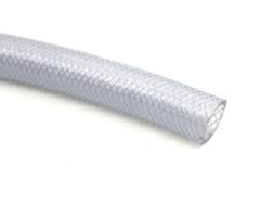 VEH20219 I.D. (6*12MM )FIBER REINFORCED HOSE BRAIDED  1/4" 100METER -320FT PER ROLL--SOLD BY 10FT AND ABOVE