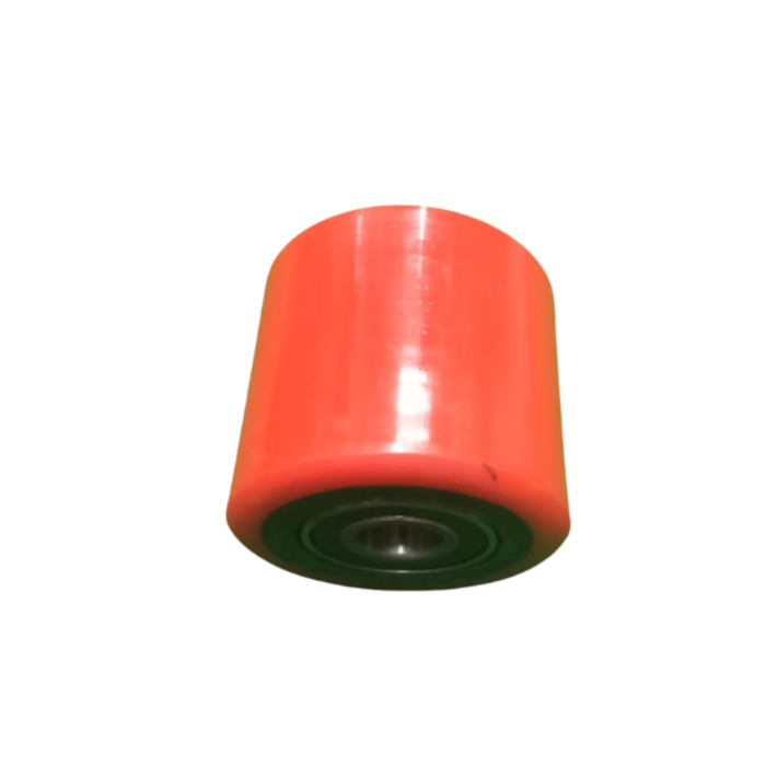 HAR9048 PALLETS JACK WHEELS RED COLOR SMALL WITH 6204BEARIN