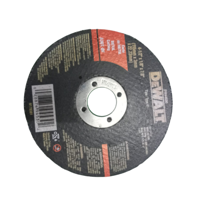 DEWALT HAR9054 DEWALT 4 1/2" METAL CUTTING BLADE DW44530 A30T-BF