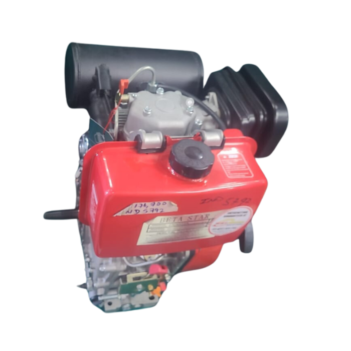 BETA STAR IND5792 192FA 12HP DIESEL ENGINE TAPERED SHAFT FOR GENERATOR