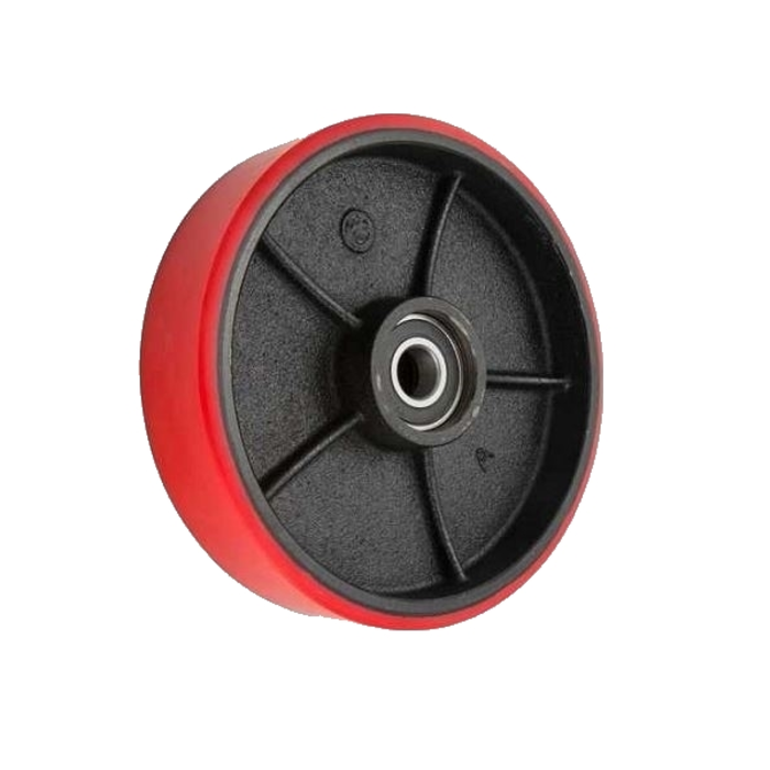 HAR9063 8" PALLET JACK WHEEL WITH BEARING #2050