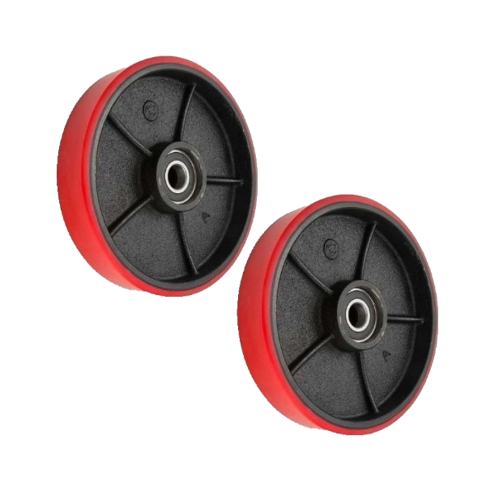 HAR9063 8" PALLET JACK WHEEL WITH BEARING #2050