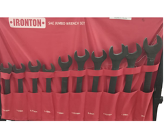 IRONTON HAR9072 10PC JUMBO WRENCH SET SAE 74417