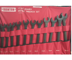IRONTON HAR9073 11PC MET JUMBO COMBINATION WRENCH SET/POUCH 74416