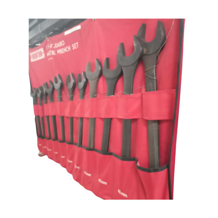 IRONTON HAR9073 11PC MET JUMBO COMBINATION WRENCH SET/POUCH 74416