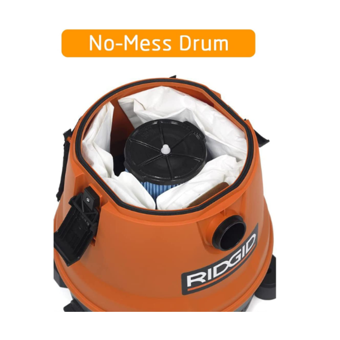 RIDGID HAR9075 VF3502 RIGID VACUUM BAGS FOR 12 TO 16 GALLON RIGID VACUUM