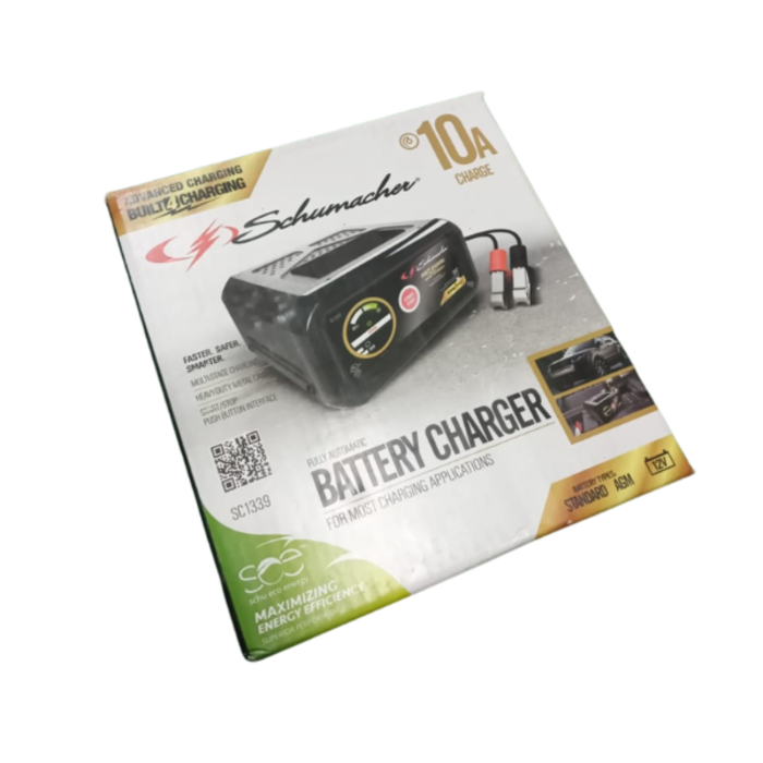 SCHUMACHER VEH22873 2/10 AMP BATTERY CHARGER/SCHUMACHER SC1305