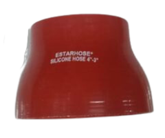 E-STAR VEH24058 4"-3"-I.D MM 102-76 STRAIGHT REDUCER SILICONE HOSE
