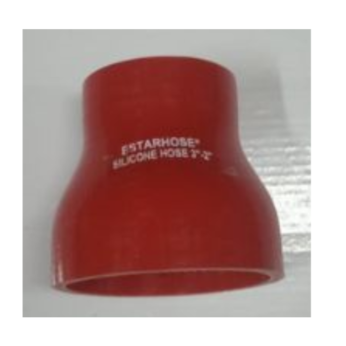 E-STAR VEH24056 3"-2"-I.D MM 76-51 STRAIGHT REDUCER SILICONE HOSE