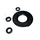 VEH23103 PRESSURE WASHER OIL SEAL KIT PART#42127 (3 SMALL AND 1 LARGE OIL SEAL)