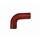 VEH 24039 I.D MM  2-3/4'' RED SILIICONE HOSE 90 DEGREE ELBOW