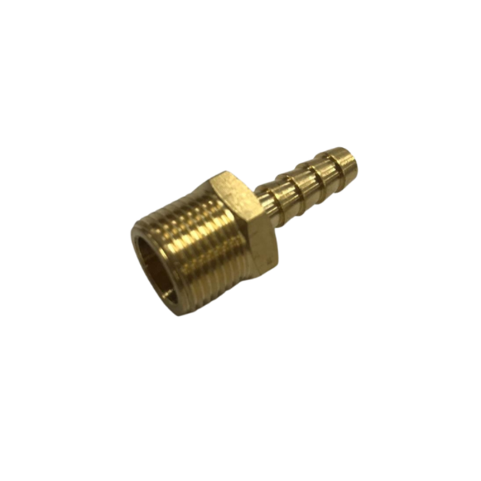 VEH23245 HOSE BARB WITH MALE THREAD 8MM MT 1/4" TWCC-844