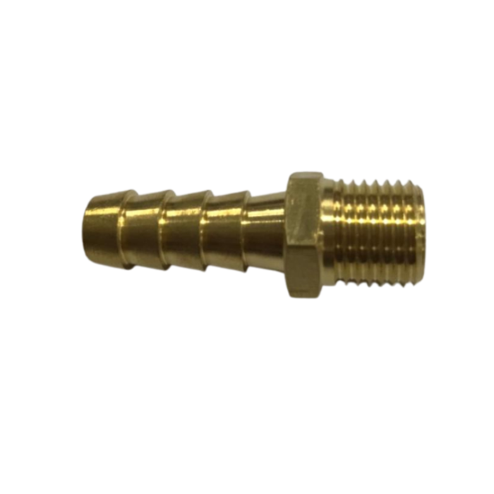 VEH23246 HOSE BARB WITH MALE THREAD 10MM MT 1/4" TWCC-845