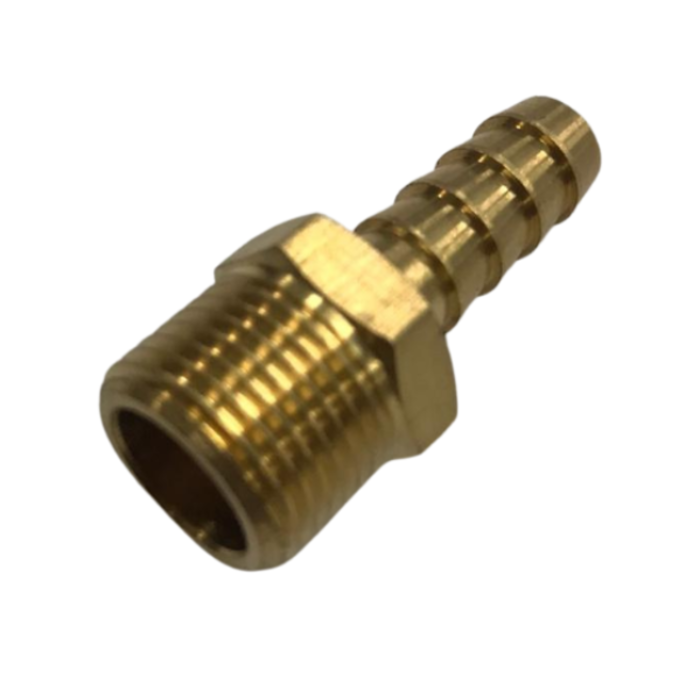 VEH23248 HOSE BARB WITH MALE THREAD 8MM MT 3/8" TWCC-848