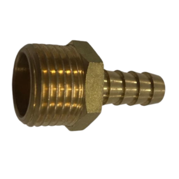 VEH23251 HOSE BARB WITH MALE THREAD 10MM MT 1/2" TWCC-8413