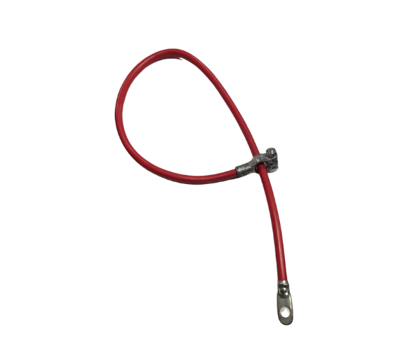 VEH23254 32" 2 GUAGE BATTERY CABLE LEAD RED 04205