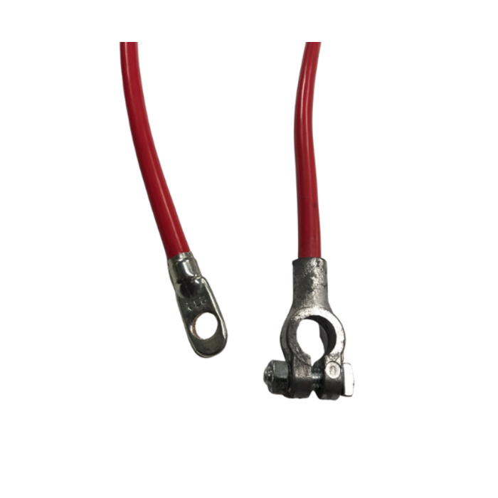 VEH23254 32" 2 GUAGE BATTERY CABLE LEAD RED 04205