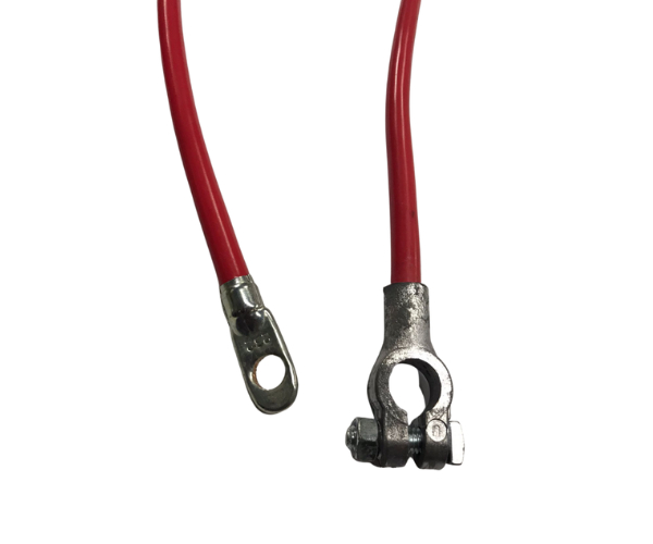 VEH23254 32" 2 GUAGE BATTERY CABLE LEAD RED 04205