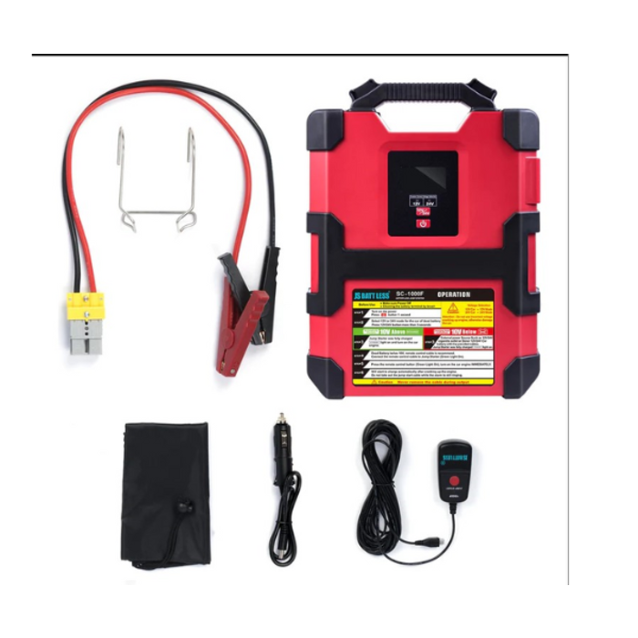 JS BATT LESS VEH24011 SUPER CAPACITOR JUMP STARTER - 12VSC-1000F