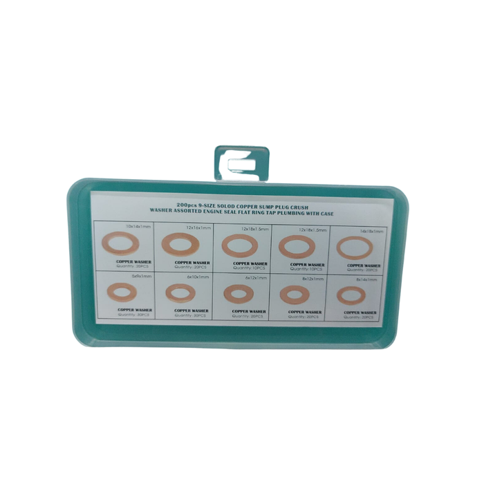 VEH23295 SOLID COPPER WASHER M5-M14