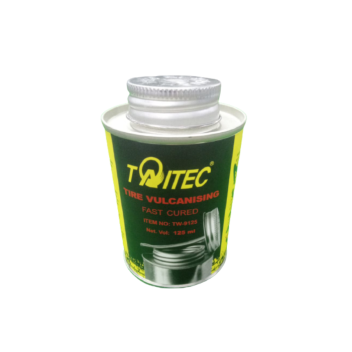 TAITEC VEH23443 125ML TIRE VULCANIZING SOLUTION FAST CURE FAST DRY TW-9125