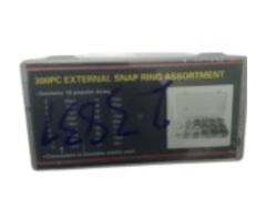 VEH23837 EXTERNAL CIRCLIP KIT, 300PCS