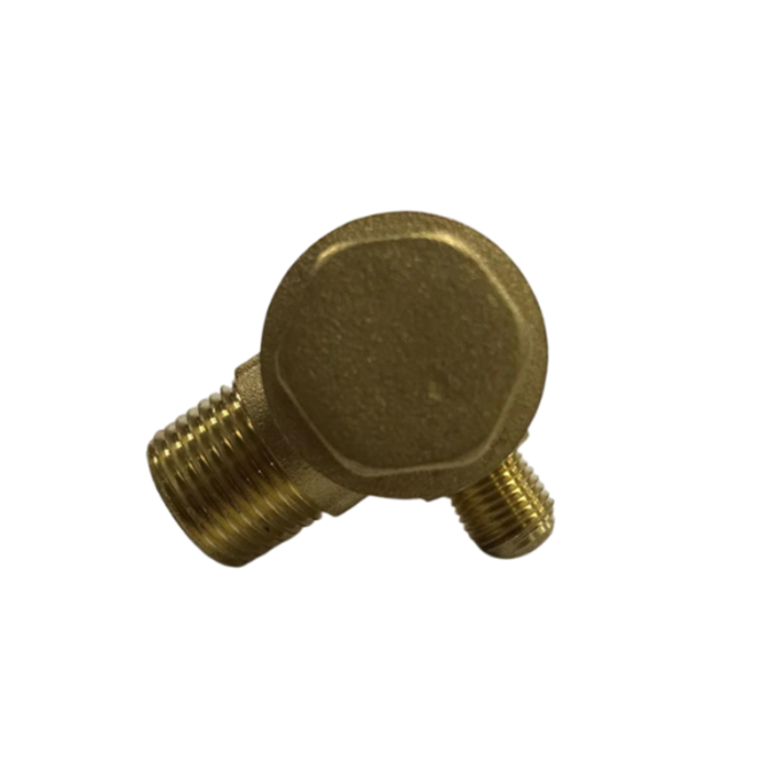 VEH23776 BRASS CONNECTION 12V 24L COMPRESSOR