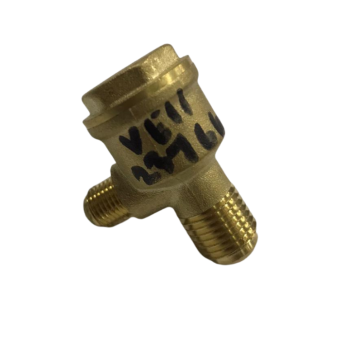 VEH23776 BRASS CONNECTION 12V 24L COMPRESSOR