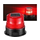 VEH23622 SOLAR STROBE LIGHT RED MAGNETIC