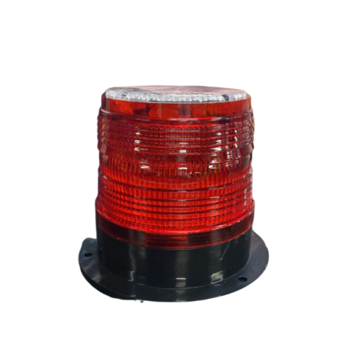 VEH23668   STROBE LIGHT-RED LED 12-24V 3GY-0023 SIZE:160+128MM