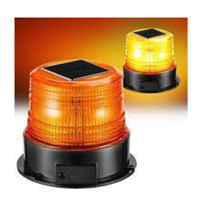 VEH23669 SOLAR LIGHT B ORANGE/AMBER ONE