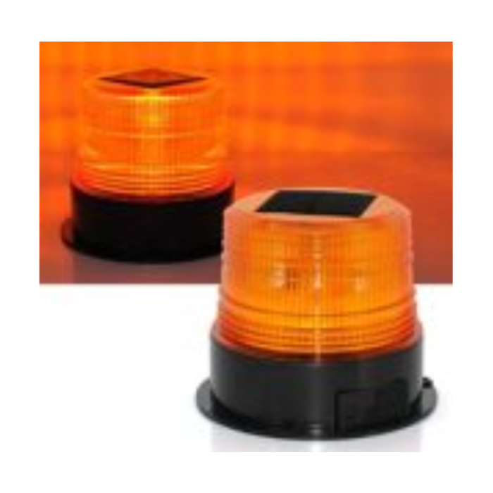 VEH23669 SOLAR LIGHT B ORANGE/AMBER ONE